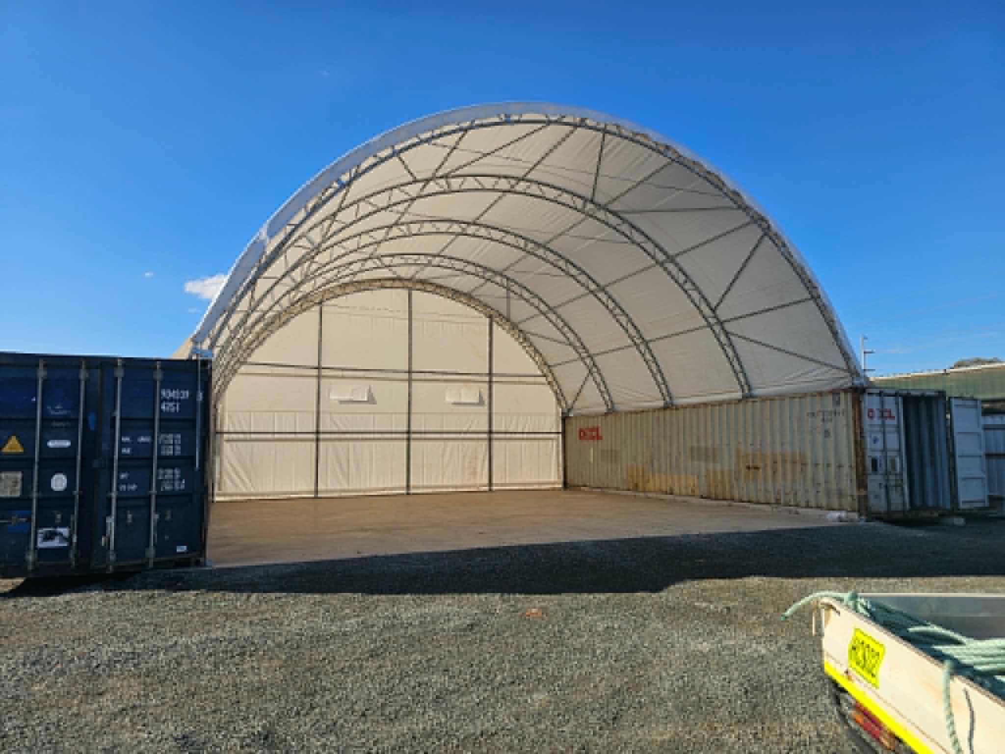 Workshop build exterior